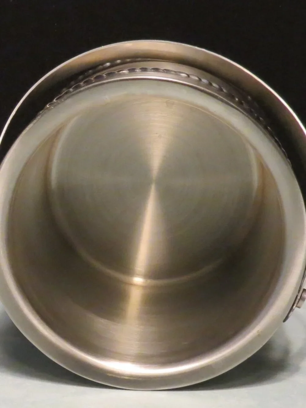 Insulated Metal Ice Bucket with Lid & Tongs